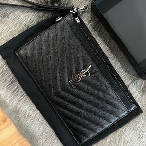 YSL pouch wallet